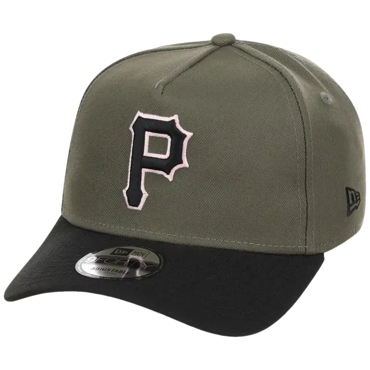 Pittsburgh Pirates MLB OLVBLKPNK 9FORTY AF 2.0 OLV/BLK/PNK