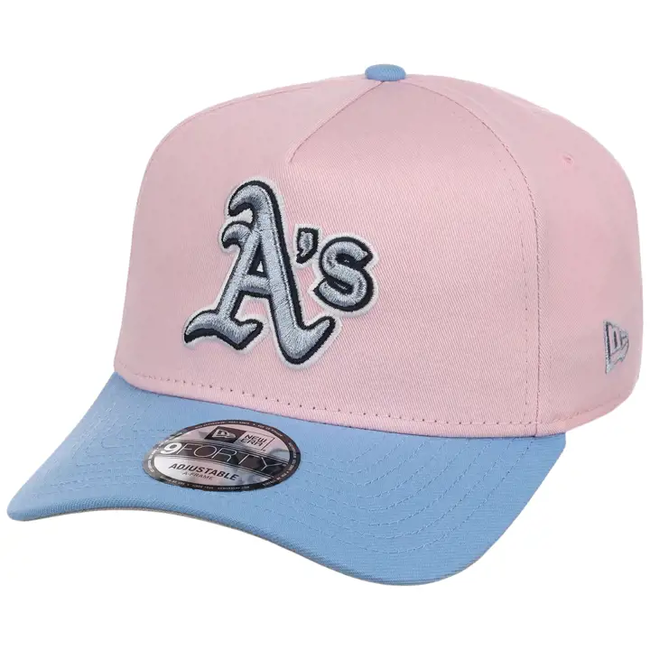 Oakland Athletics MLB PNKSKY 9FORTY AF 2.0 PNK/SKBL/GRY