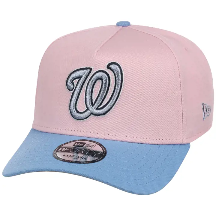 Washington Nationals MLB PNKSKY 9FORTY AF 2.0 PNK/SKBL/GRY
