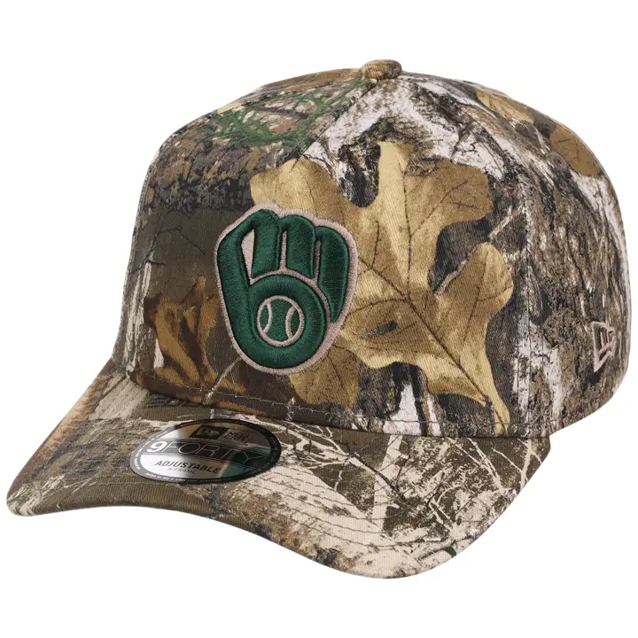 Milwaukee Brewers MLB REALTREE 9FORTY AF 2.0 REALTREE/REALTR