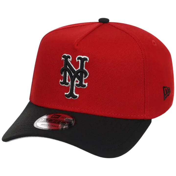 New York Mets MLB REDBLK 9FORTY AF 2.0 ROUGE/NOIR/GRIS