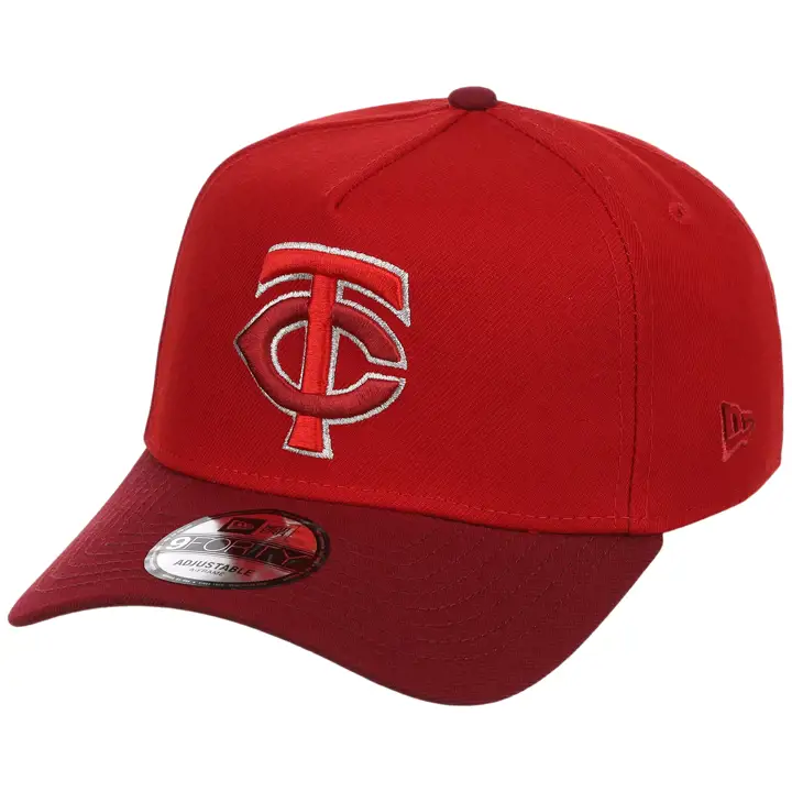 Casquette Minnesota Twins MLB REDCARD 9FORTY AF 2.0 ROUGE/ROUGE/GRIS