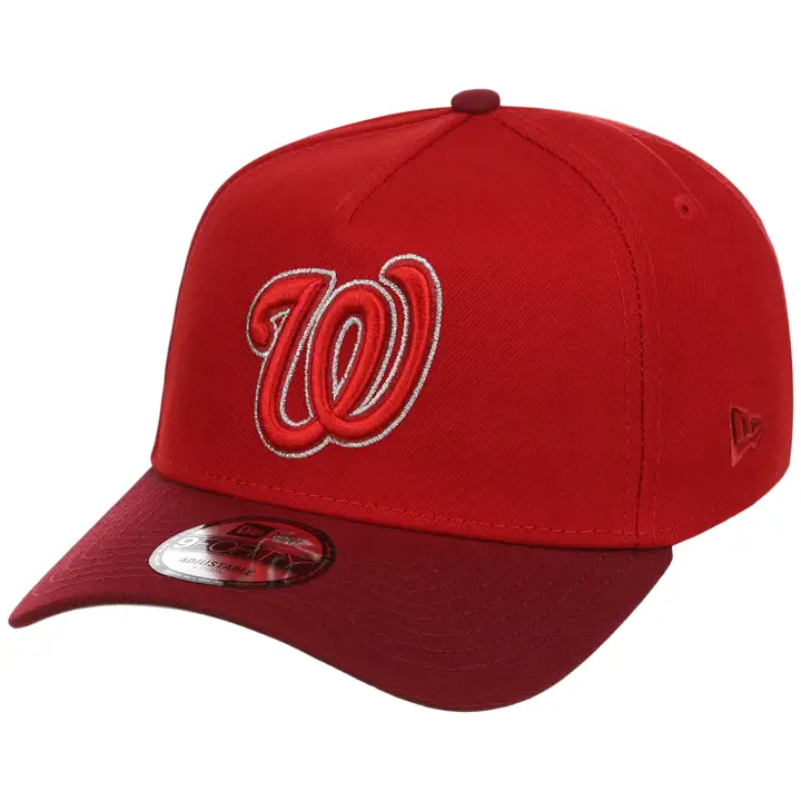 Washington Nationals MLB REDCARD 9FORTY AF 2.0 ROUGE/ROUGE/GRIS