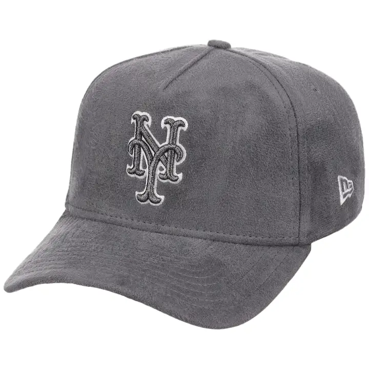 New York Mets MLB GRYSUEDE 9FORTY AF 2.0 DKGRY/DKGRY/GRY