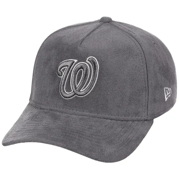 Washington Nationals MLB GRYSUEDE 9FORTY AF 2.0 DKGRY/DKGRY/