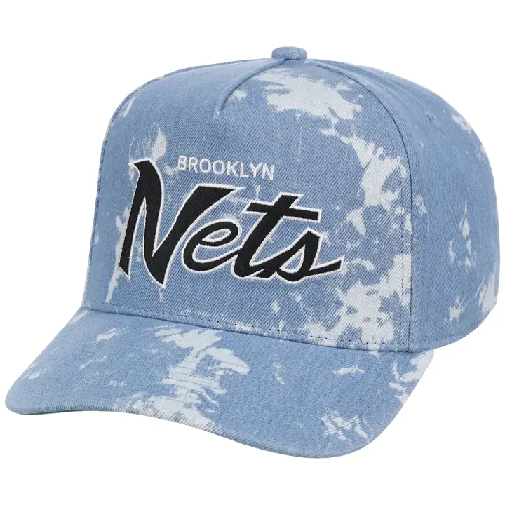 BROOKLYN NETS NBA ACID WASH PRO PINCH DENIM/DENIM/KGRN