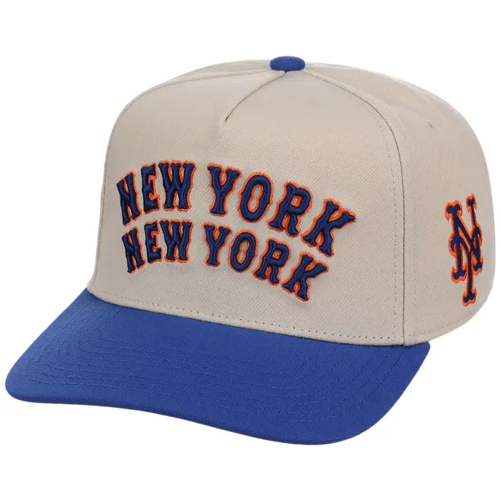 NEW YORK METS MLB UNE VILLE SI AGRÉABLE PINCE PRO BLANC CASSÉ/BLEU ROYAL/VERT KELLY