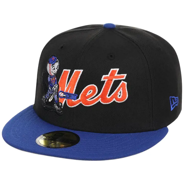 NEW YORK METS MLB NYC FF26 Mascotte 59FIFTY NOI/ROY/GRI