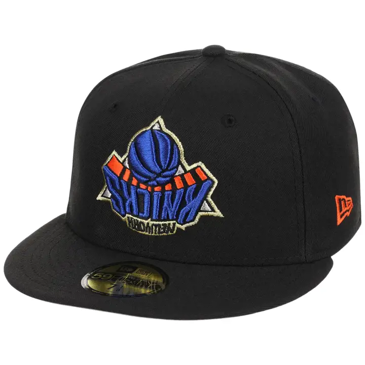 NEW YORK KNICKS NBA NYC FF26 Flipmode 59FIFTY BLK/BLK/GRY