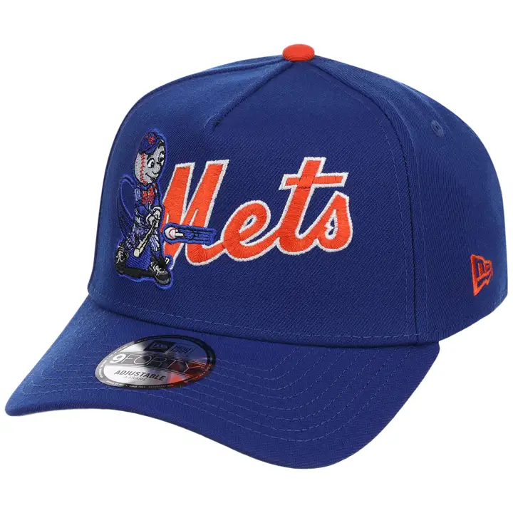 Casquette MLB 9FORTY AF MASCOT NEW YORK METS NYC FF26 BLEU/BLEU/GRIS