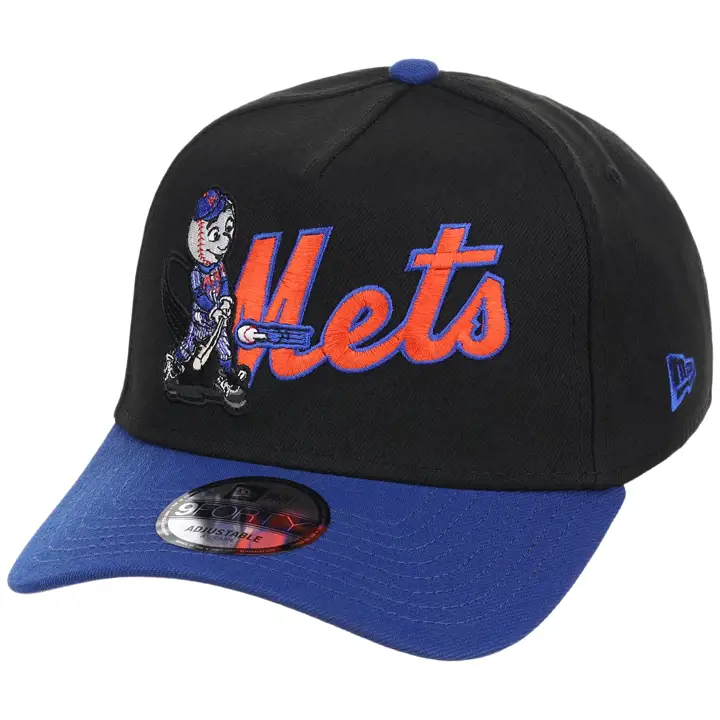 NEW YORK METS MLB NYC FF26 Mascotte 9FORTY AF BLK/RBL/GRY