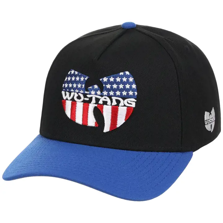 Casquette Wu Tang LHD Wu Tang USA A-Frame BLK/ROYAL/GRY