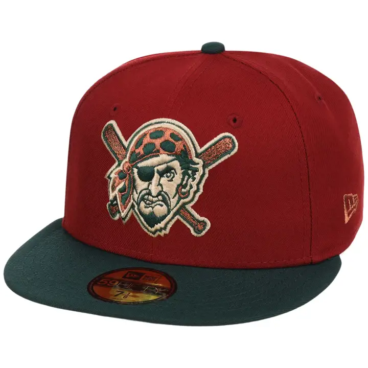 Pittsburgh Pirates MLB GCE Terra Verde 59FIFTY Rouge/Vert fon./Gris