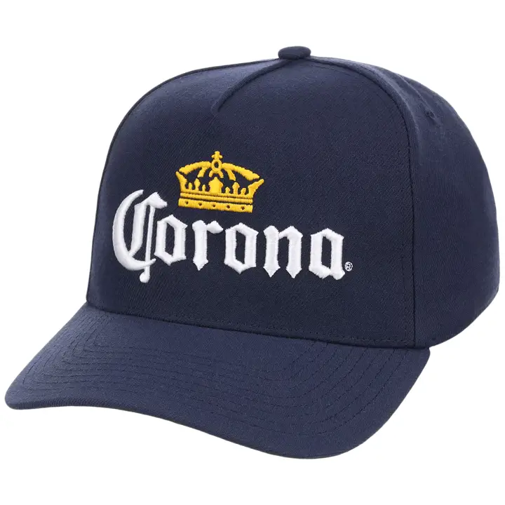 Casquette en A Corona bière BLEUE MARINE