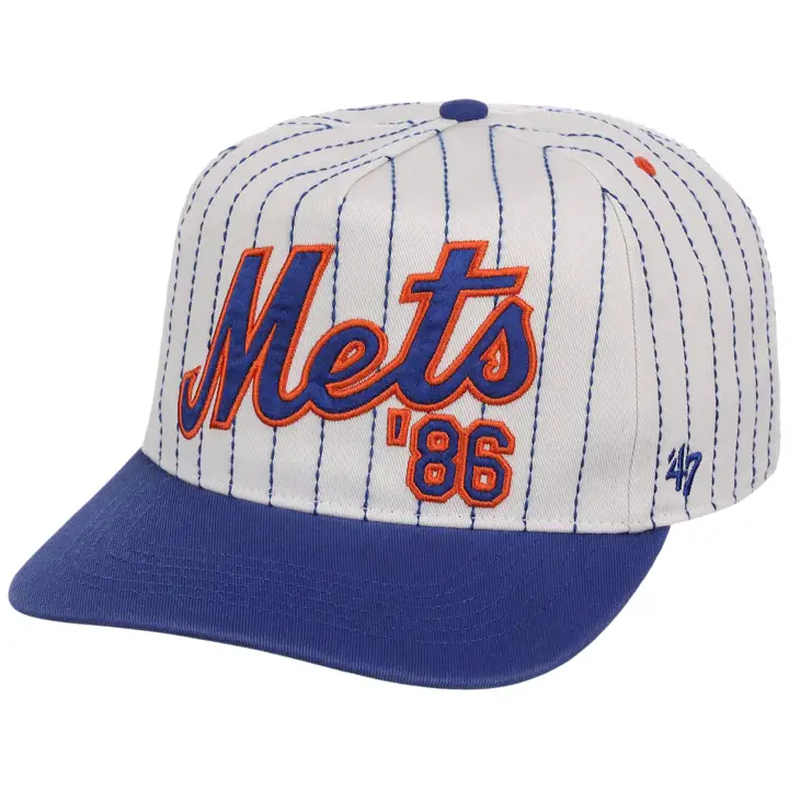 New York Mets MLB FF26 Casquette « '47 NY Mets '86 Pinstripe '47 Hitch I »