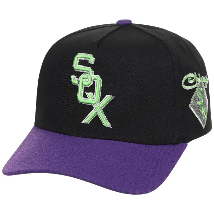CASQUETTE PRO PINCH CHICAGO WHITE SOX MLB MN LHD ASTRO DRIP NOIR/VIOLET