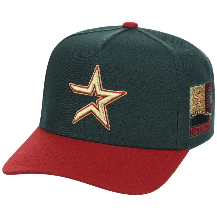 HOUSTON ASTROS MLB MN LHD GILDED GROVE PRO PINCH DKGRN/RED/G