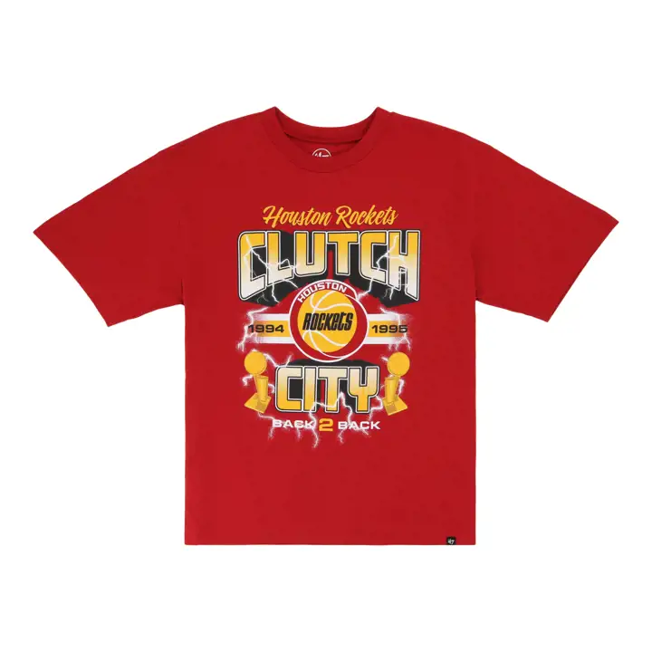 Houston Rockets NBA '47 LHD HWC Champ T-Shirt RED