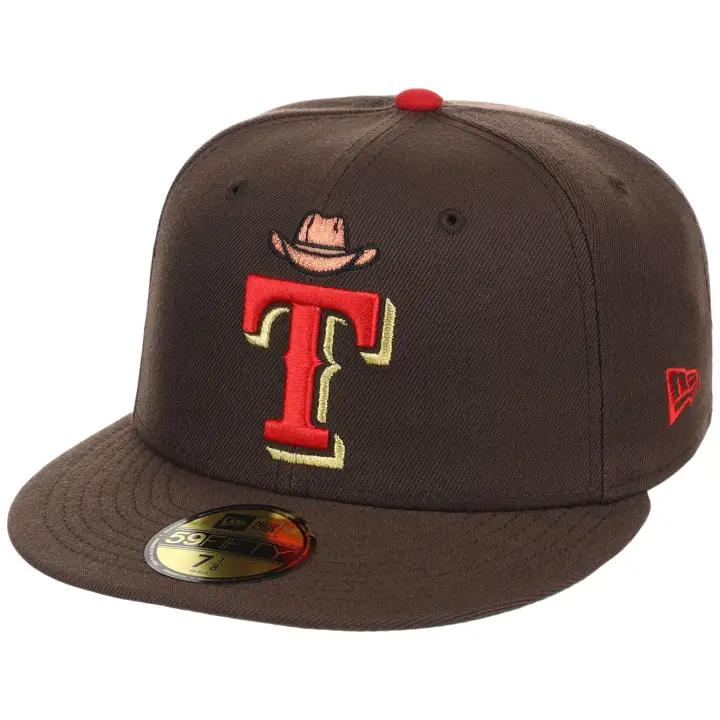 TEXAS RANGERS MLB LHD FF July Casquette de baseball 59FIFTY BRN/BRN/KGR