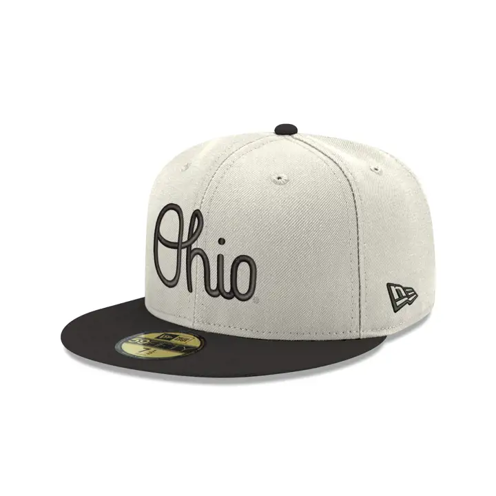 Ohio State Buckeyes NCAA 2T 5950 Ohio Script NOIR/IVO