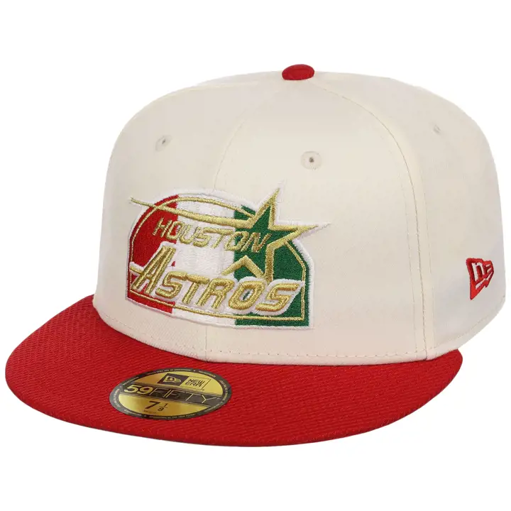 HOUSTON ASTROS MLB LHD FF juillet MEX Fill 59FIFTY CHROME/ROUGE/G