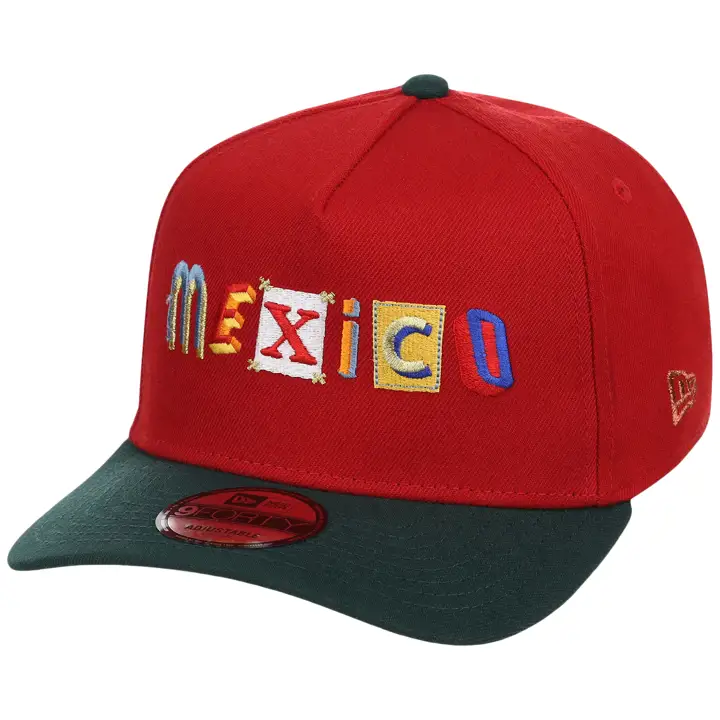 Mexico LHD Mexico Anniversaire 9FORTY AF ROUGE/VERT FONCÉ/GRIS