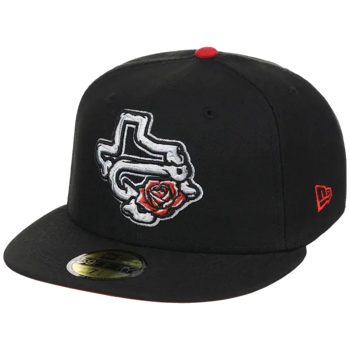 CORPUS CHRISTI HOOKS MiLB LHD Copa Remix 59FIFTY BLK/BLK/RED