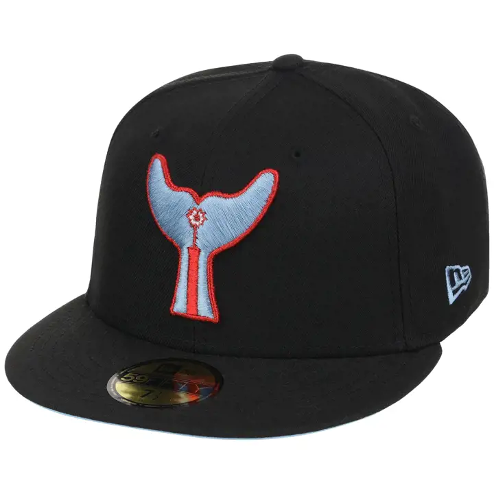 EUGENE EMERALDS MiLB GAU ML Lundi 59FIFTY NOI/NOI/BLUCIEL