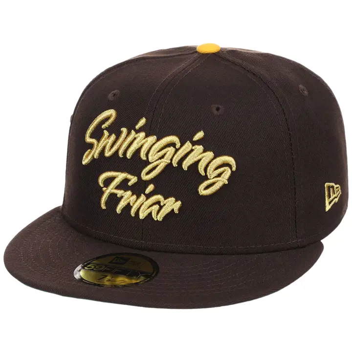 SAN DIEGO PADRES MLB GAUCHER CTC SD 59FIFTY MARRON/MARRON/VERT CLAIR