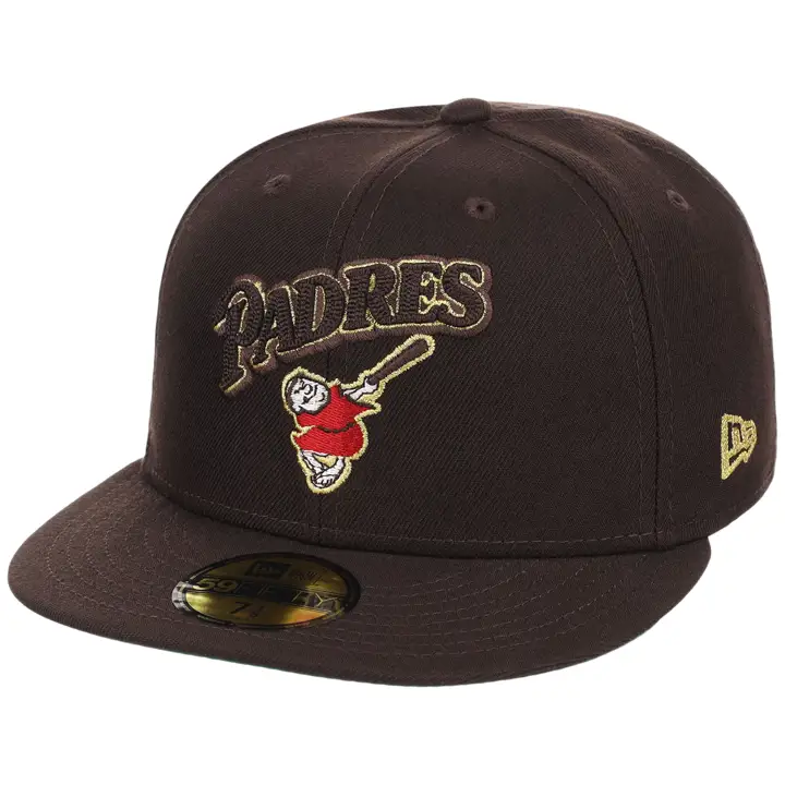 SAN DIEGO PADRES MLB LHD CTC SD 59FIFTY MARRON FONCÉ/MARRON FONCÉ/VERT FONCÉ