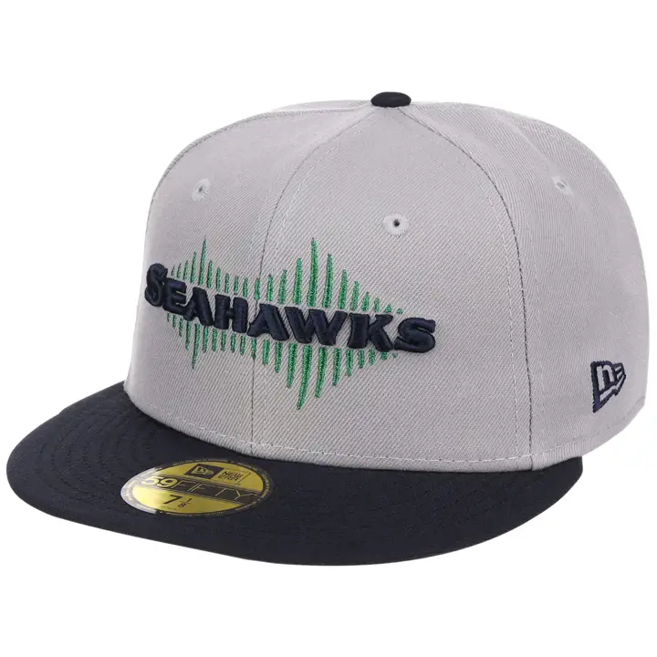 SEATTLE SEAHAWKS NFL LHD CTC SEA Champ 59FIFTY GRIS/MARINE/VERT_F