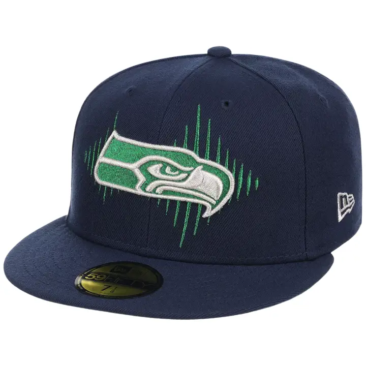 SEATTLE SEAHAWKS NFL LHD CTC SEA Champ 59FIFTY MARINE/MARINE/VGR