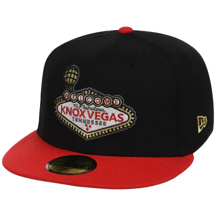 KNOXVILLE SMOKIES MILB LHD Remix Thème 59FIFTY NOI/ROU/GRI