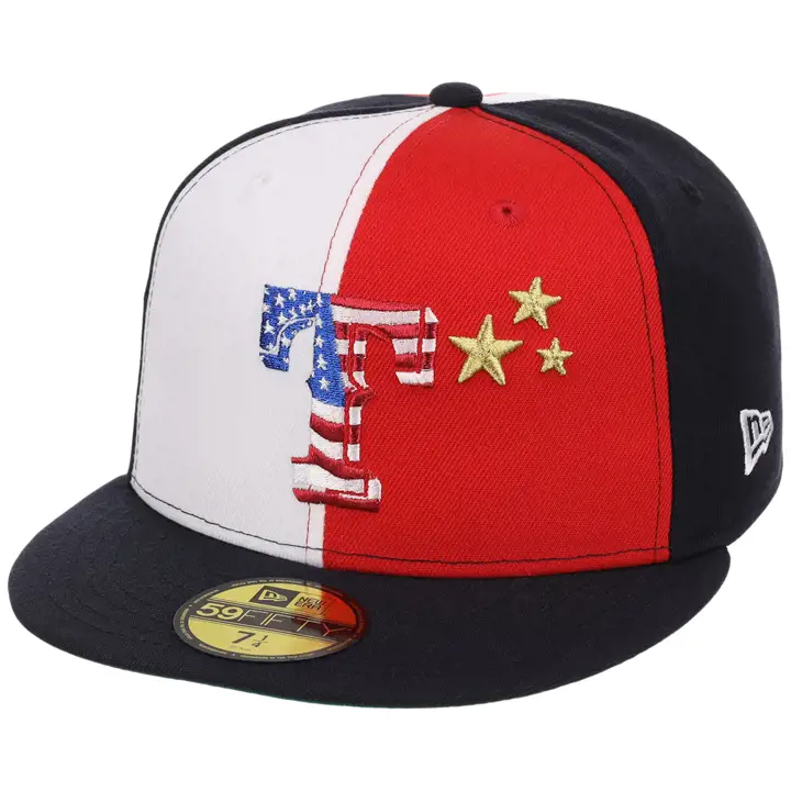 Texas Rangers MILB GAUCHER USA 250e 59FIFTY MULTI/NAVY/KGRN