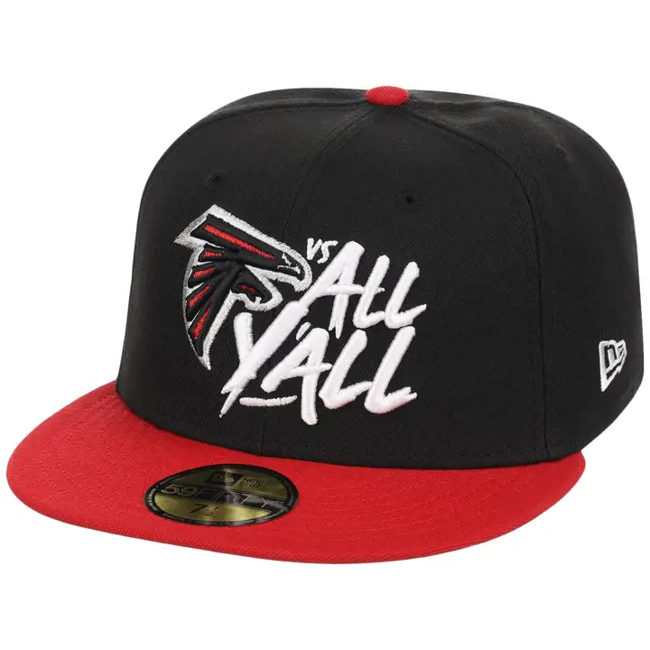 ATLANTA FALCONS NFL LHD NFC KIckoff 59FIFTY BLK/RED/GRY