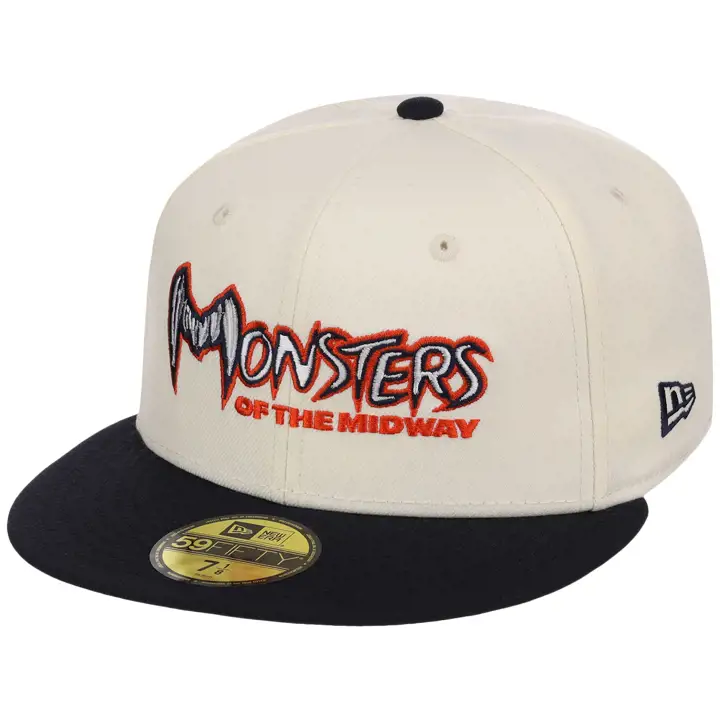 CHICAGO BEARS NFL LHD NFC Coup d'envoi 59FIFTY CHROME/MARINE/VRTFG
