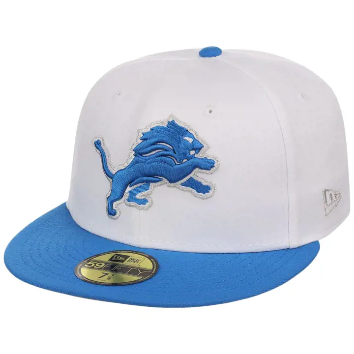 DETROIT LIONS NFL LHD NFC Coup d'envoi 59FIFTY BLC/BLEU/GRIS