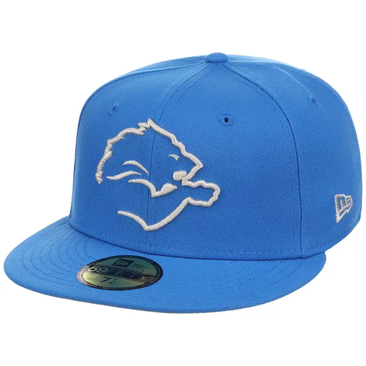 DETROIT LIONS NFL GAUCHE NFC Coup d'envoi 59FIFTY BLEU/BLEU/GRI