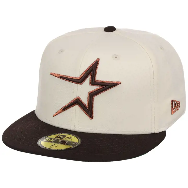 Houston Astros MLB Walnut Reserve 59FIFTY CHROME/WLNT/KGRN