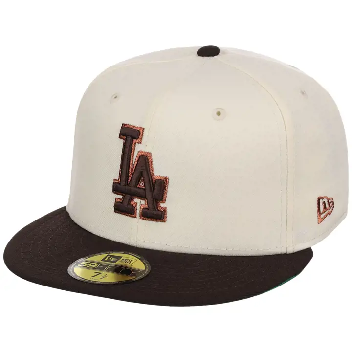 Los Angeles Dodgers MLB Walnut Reserve 59FIFTY CHROME/NOY/K