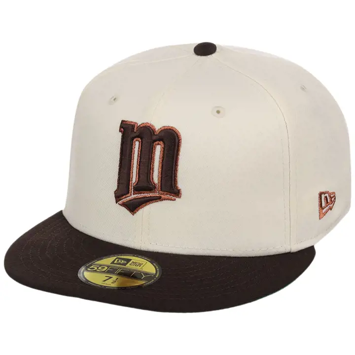 Minnesota Twins MLB Walnut Reserve 59FIFTY CHROME/WLNT/KGRN