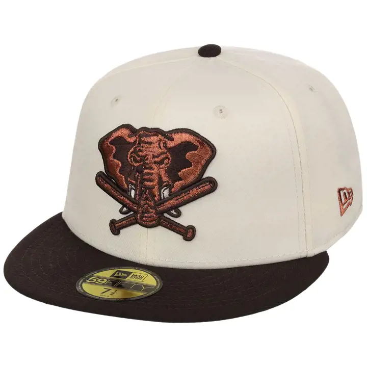 Oakland Athletics MLB Walnut Reserve 59FIFTY CHROME/WLNT/KGR