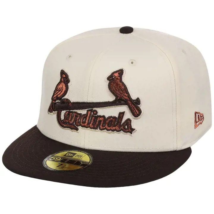 St. Louis Cardinals MLB Walnut Reserve 59FIFTY CHROME/WLNT/K