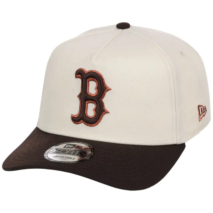 Boston Red Sox MLB LHD Walnut Reserve 9FORTY AF CHROME/WLNT/