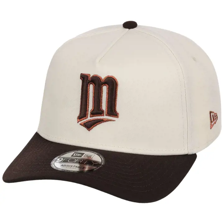 Minnesota Twins MLB GAUCHER Noyer Réserve 9FORTY AF CHROME/WLNT
