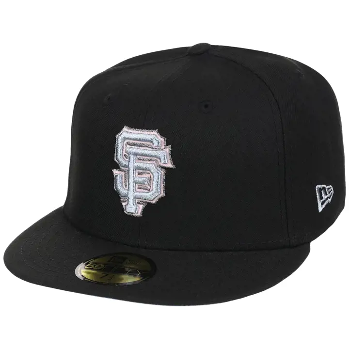 San Francisco Giants MLB GAUCHER Pewter Skies 59FIFTY BLK/BLK/SK
