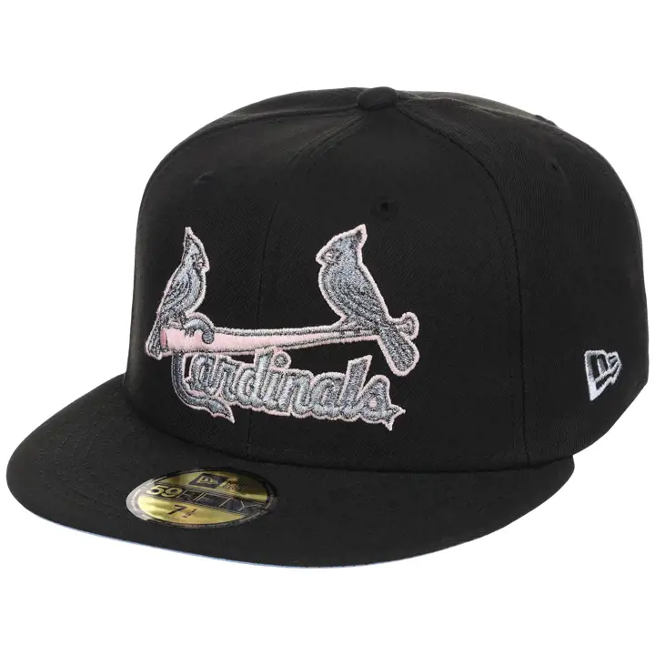 St. Louis Cardinals MLB LHD Pewter Skies 59FIFTY NOI/NOI/SKB