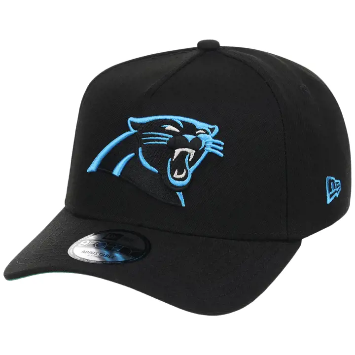 CAROLINA PANTHERS NFL LHD Core Black Casquette OTC 9FORTY AF BLK/BLK/G