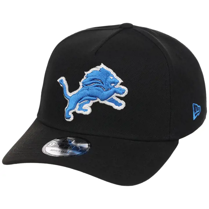 DETROIT LIONS NFL LHD Core Black OTC 9FORTY AF NOIR/NOIR/GRIS