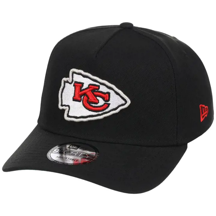 KANSAS CITY CHIEFS NFL LHD Core Black OTC 9FORTY AF NOIR/NOIR/